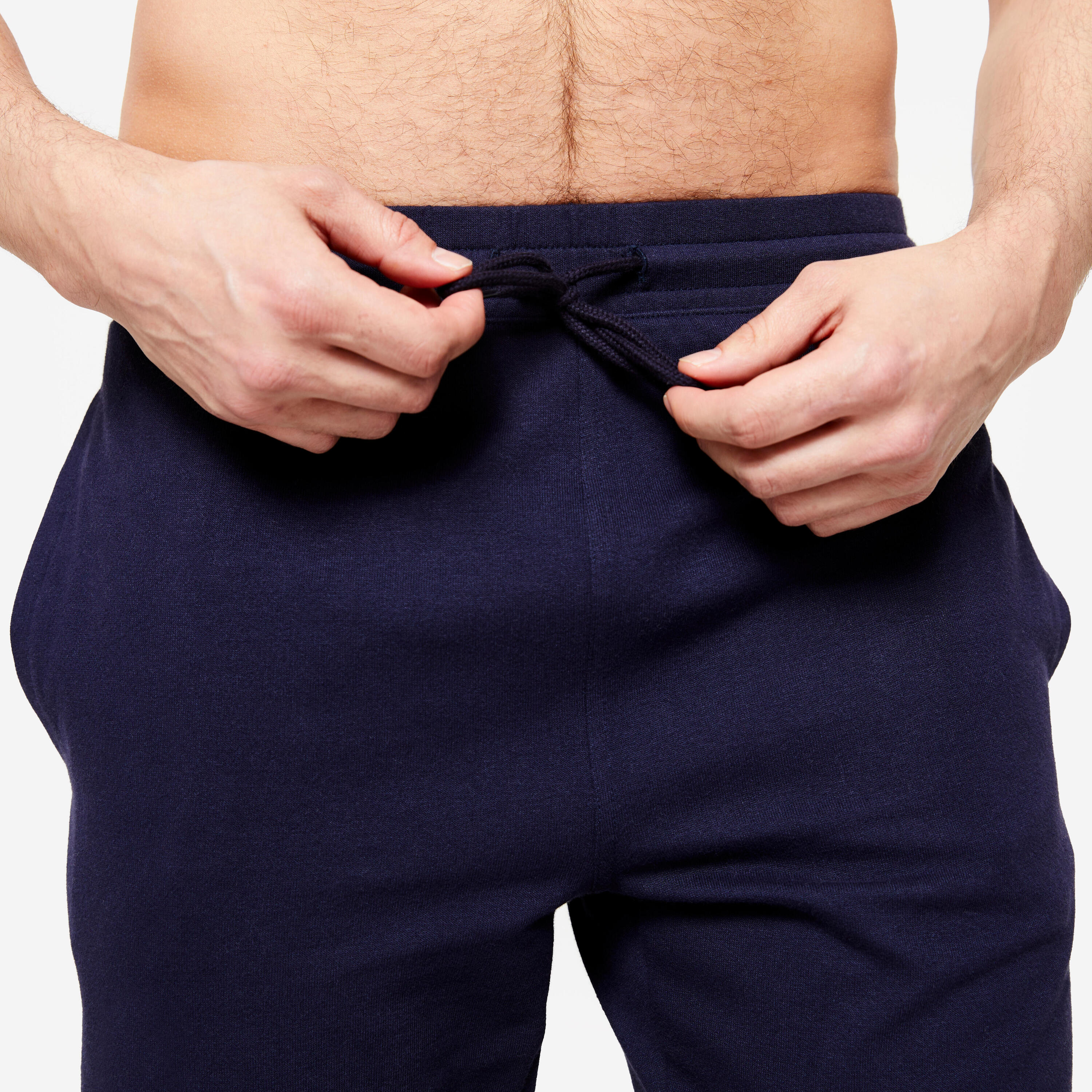 Pantalón Jogger Hombre Azul Marino Cálido 5/9