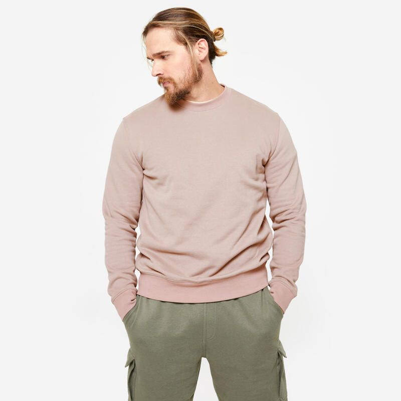 Sweat chaud  en molleton homme - rouge