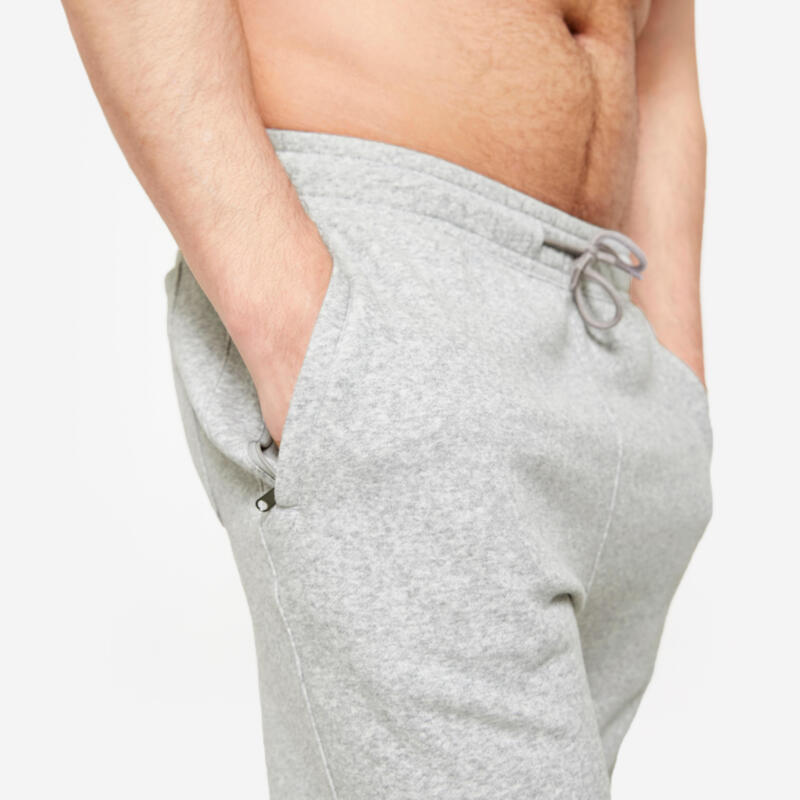 Pantalon jogging chaud homme, gris