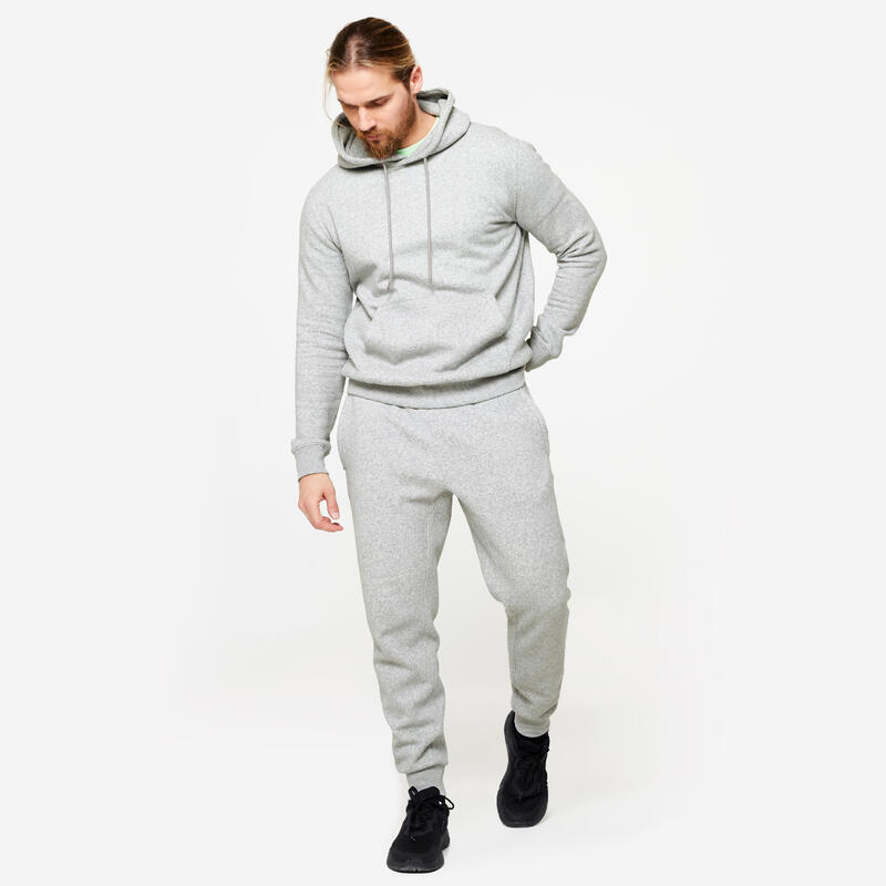 Pantalon călduros fitness Gri Bărbați