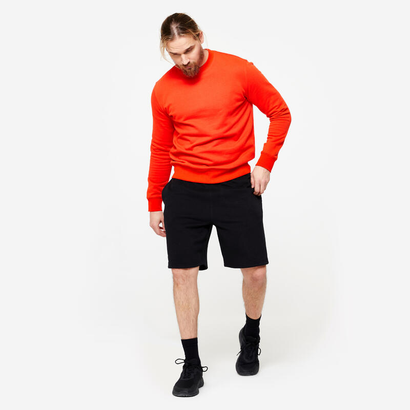 Sweat chaud en molleton homme - rouge