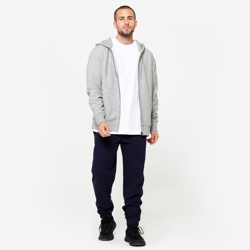 Sweats à capuche homme en promo Lonsdale gris