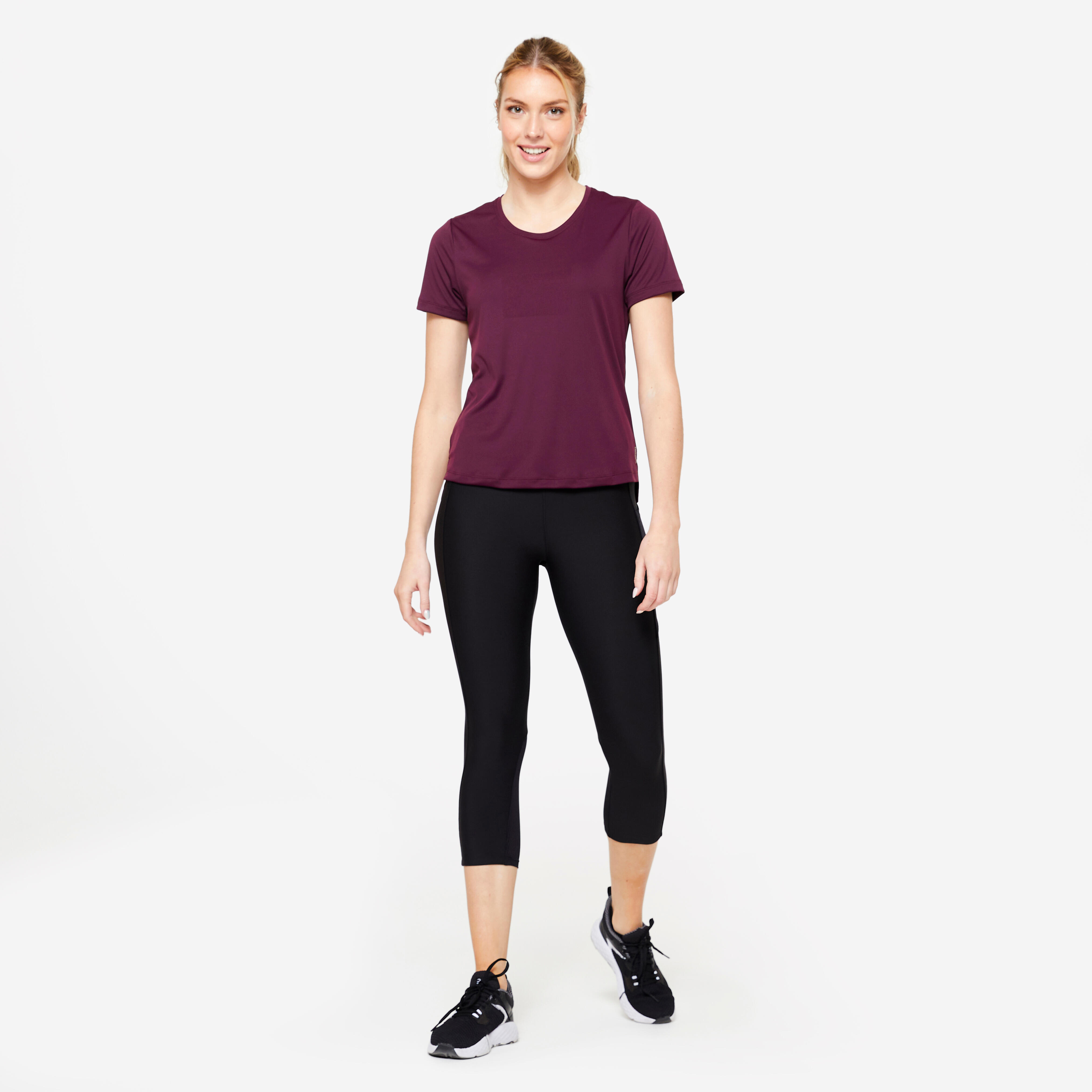 Women’s 7/8 Gym Leggings – FLE 120 - DOMYOS