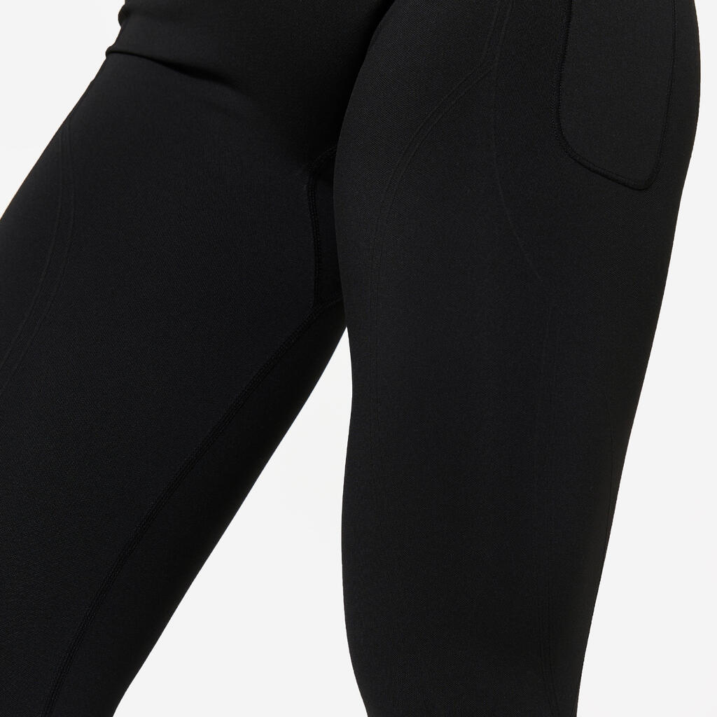 Legging seamless effet push up femme noir