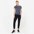 Short Sleeves Fit Women's Basic T-Shirt- Graphite Grey