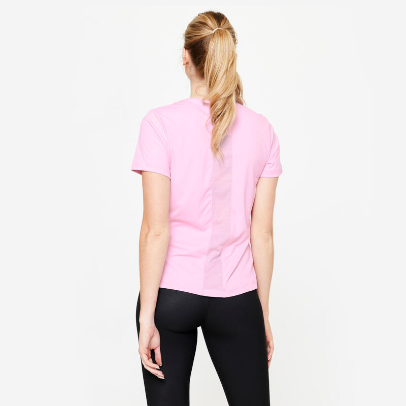 Sport T-Shirt Damen atmungsaktiv - FTS120 rosa