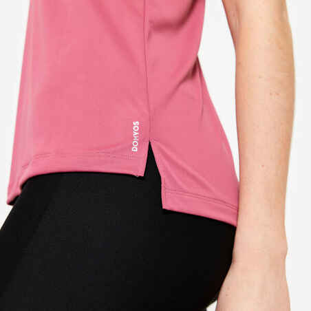 Women's Breathable Tank Top - Hibiscus Pink