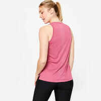 Women's Breathable Tank Top - Hibiscus Pink