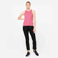 Women's Breathable Tank Top - Hibiscus Pink