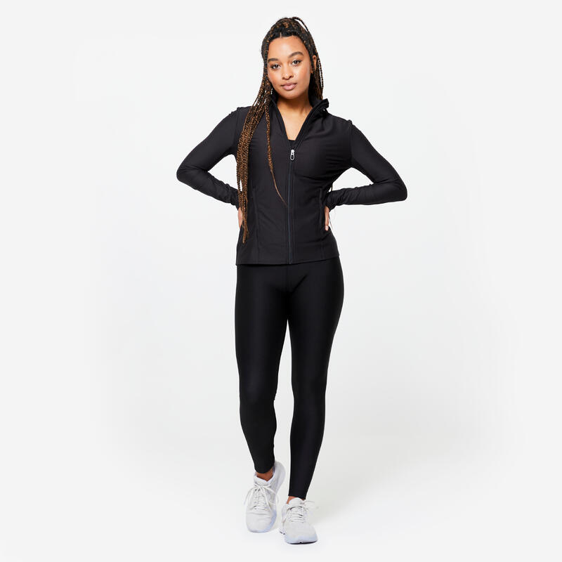 Dámská fitness mikina na zip