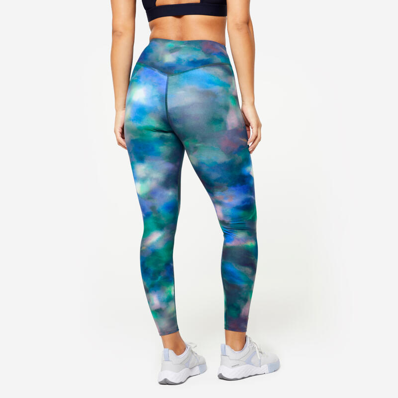 Női fitnesz leggings, magasított derekú - 120-as 