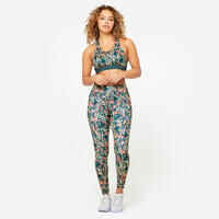 Women's High-Waisted Leggings - Multicoloured