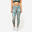 Mallas Leggings Fitness Mujer Multicolor Talle Alto