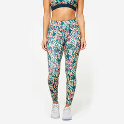 Leggings Fitness Cardio Mujer Estampado Talle Alto