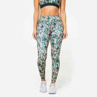 Women's High-Waisted Leggings - Multicoloured