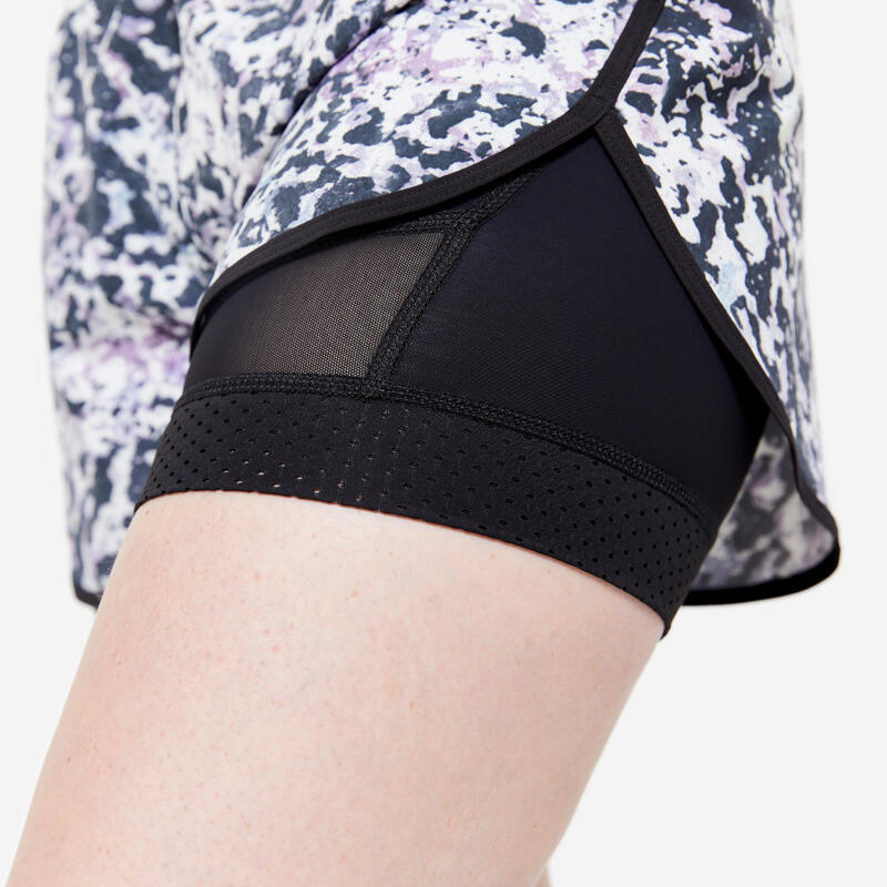 Shorts Damen Anti-Reibung - lila