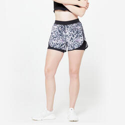 Calções Antifricções de Fitness Mulher Violeta