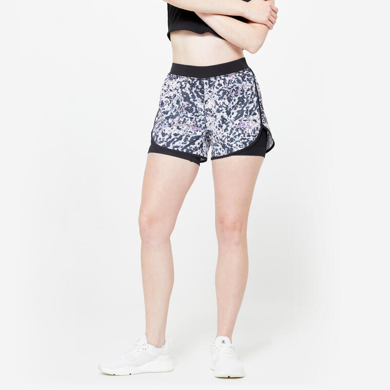 Shorts Damen Anti-Reibung - lila