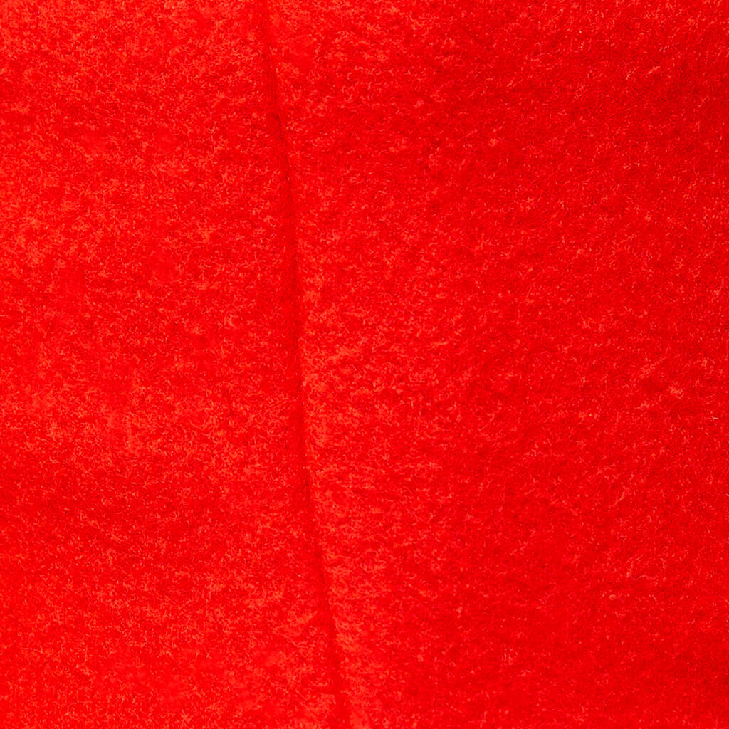 Women's fitness fleece warm pant, red