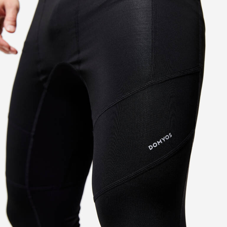 Men's Breathable Fitness Leggings - Black