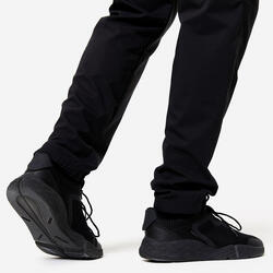 Pantalon de fitness essential respirant regular homme - noir