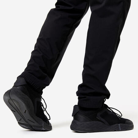 Pantalon de fitness essential respirant regular homme - noir