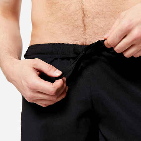 Men's Breathable Breathable Fitness Shorts - Black