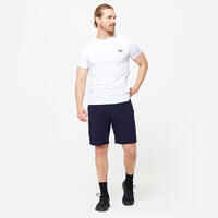 Men's Zip Pocket Breathable Essential Fitness Shorts - Navy