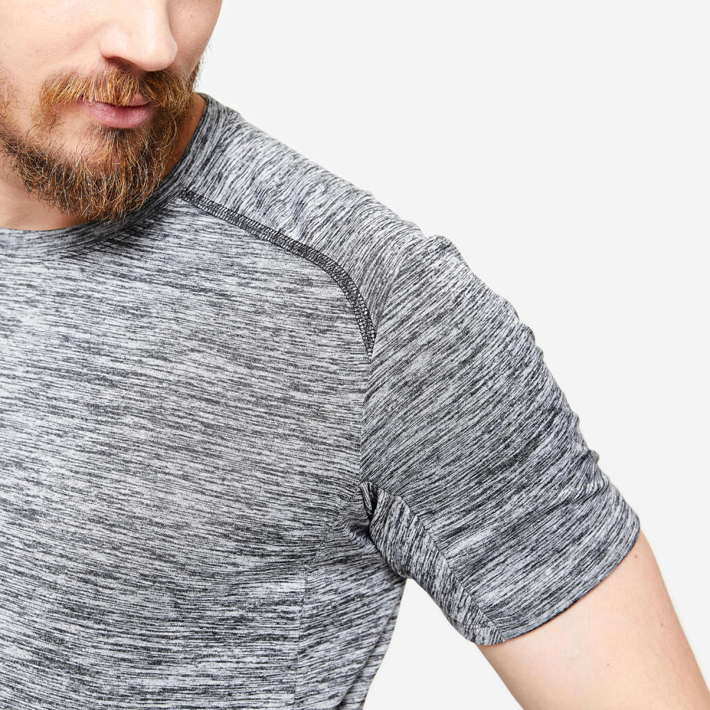 Men's Cardio Breathable T-Shirt - Grey