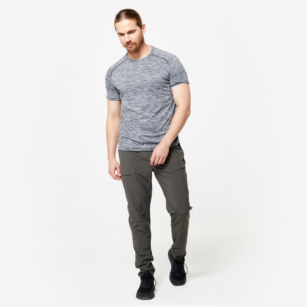 MUŠKE PANTALONE ZA FITNES 500