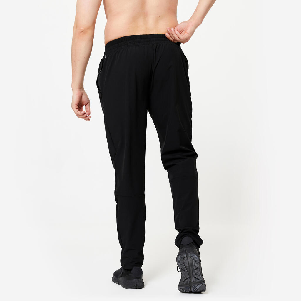 Men's Breathable Fitness Collection Bottoms - Black