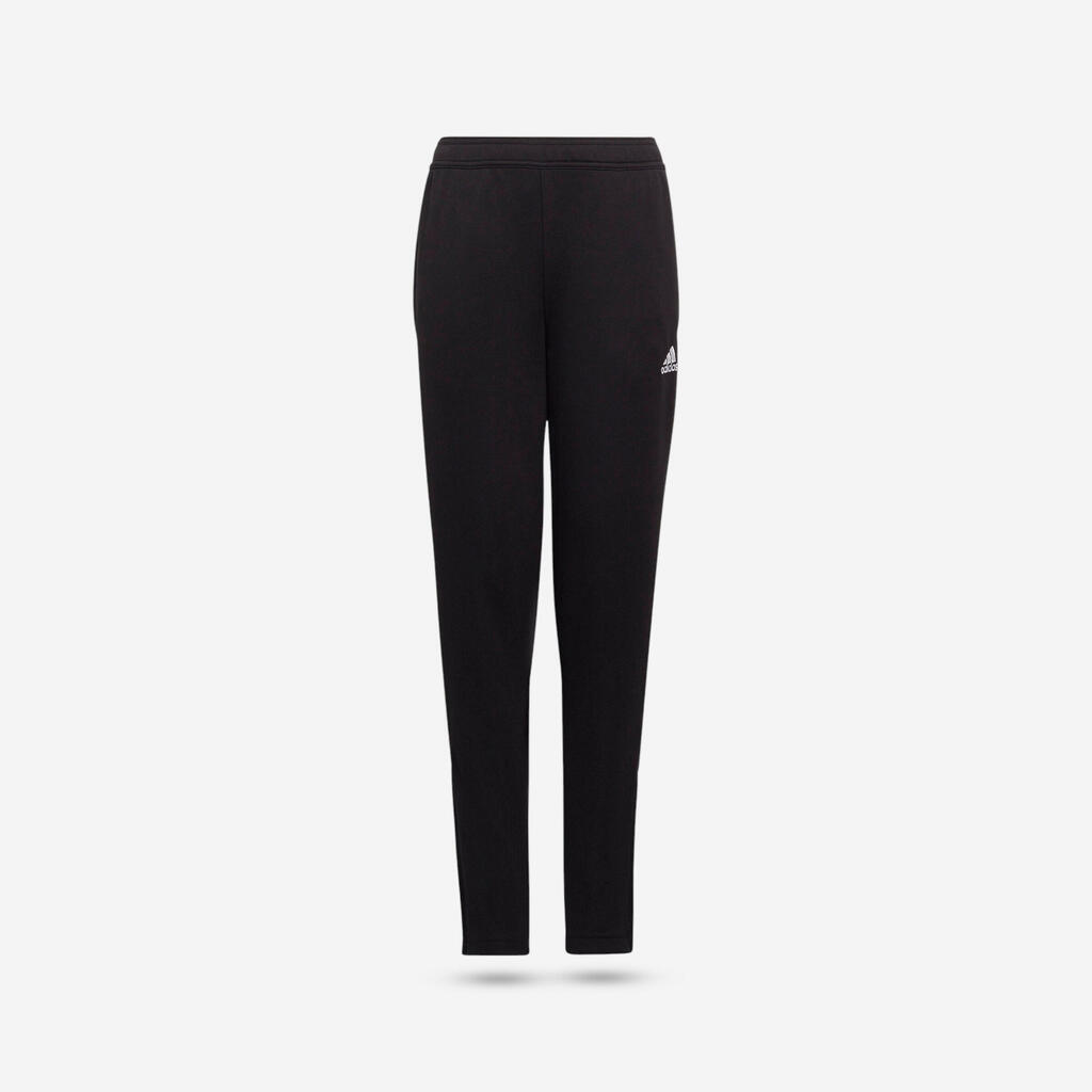 Kids' Football Training Bottoms Entrada - Black