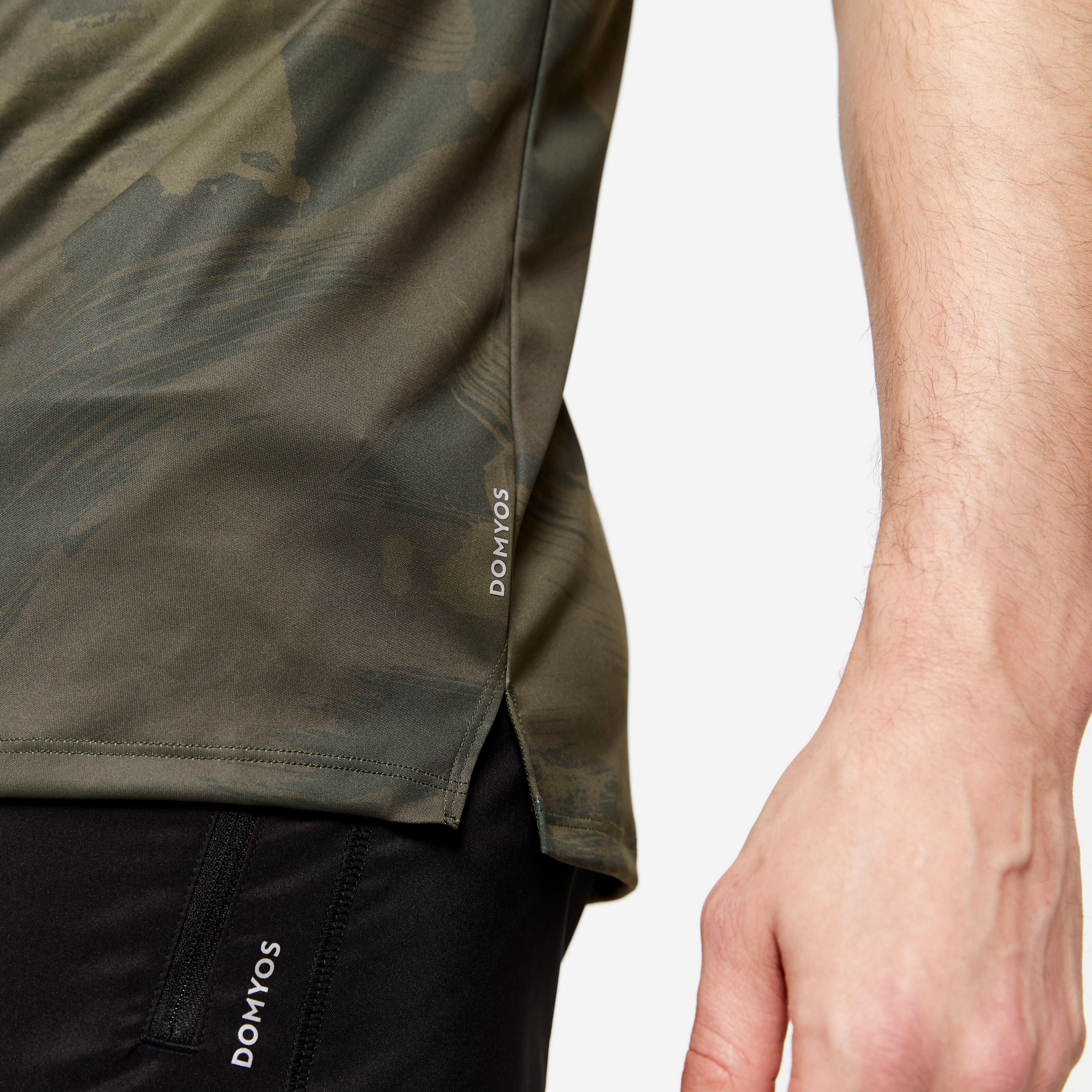 Men's Short-Sleeved Crew Neck Breathable Sport T-Shirt - DOMYOS