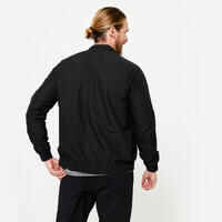 Men's Fitness Standard Breathable Jacket - Black