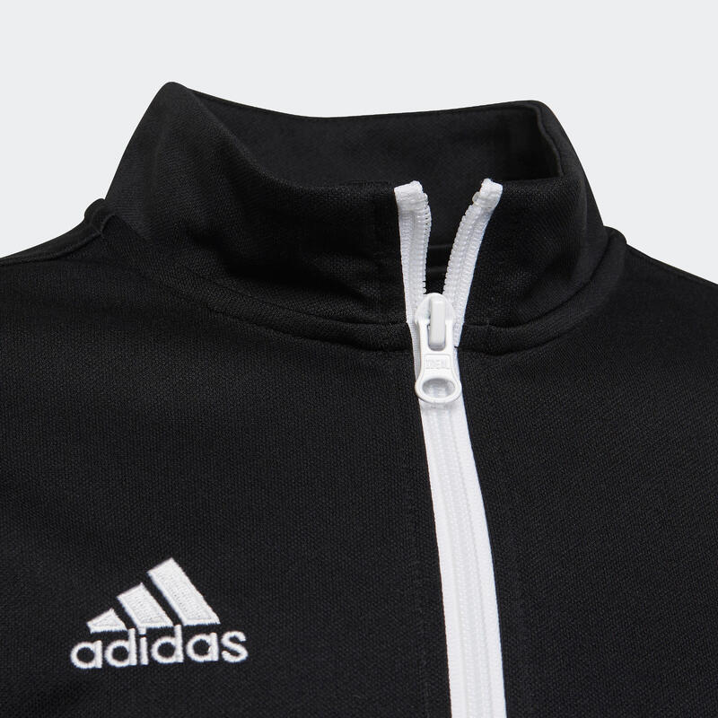 Geacă de antrenament ADIDAS Entrada Negru Copii