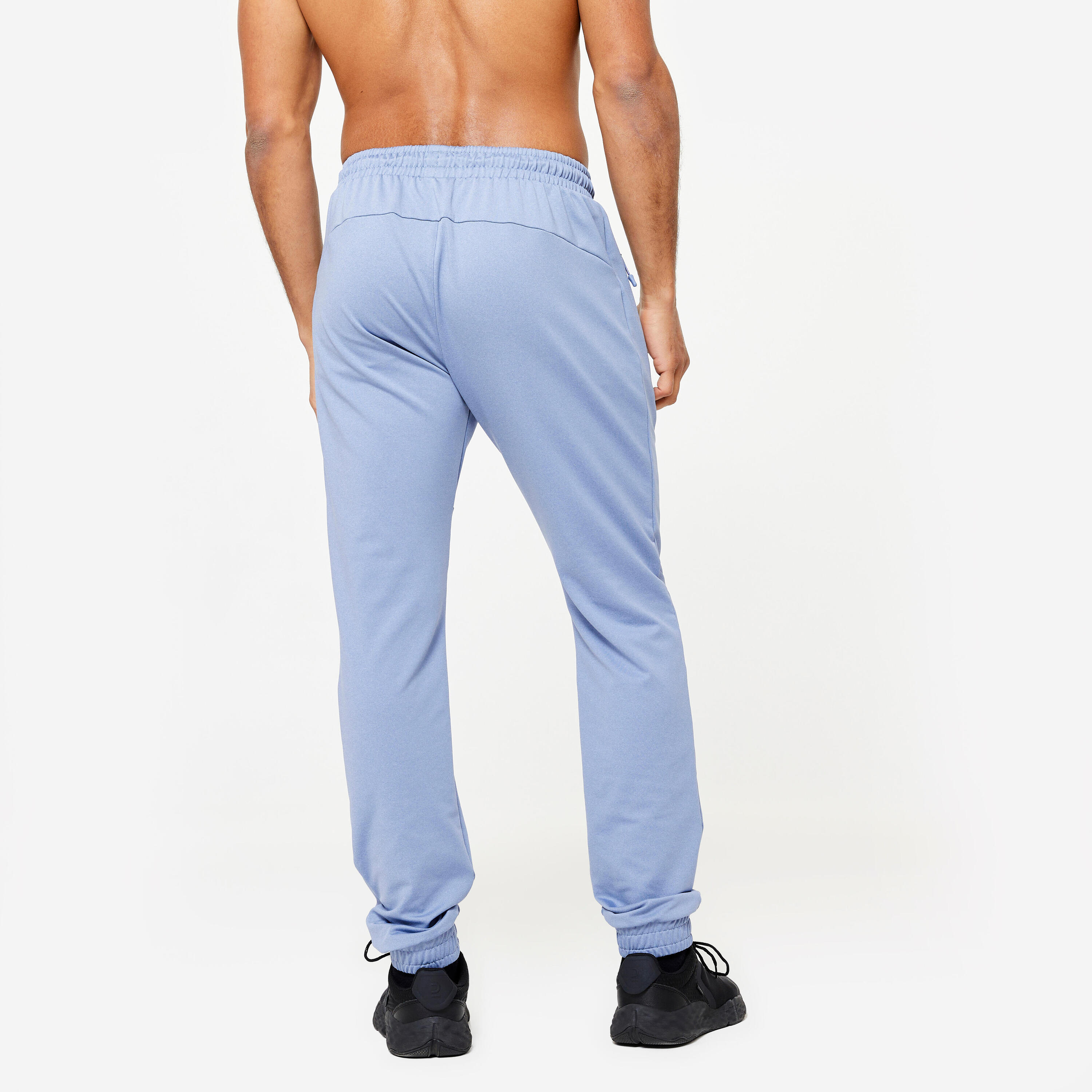Pantalons Jogger Fitness Home Blau Transpirables Elàstics 4/9