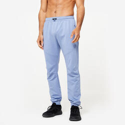 Pantalón Jogger Fitness Hombre Azul Transpirable Elástico