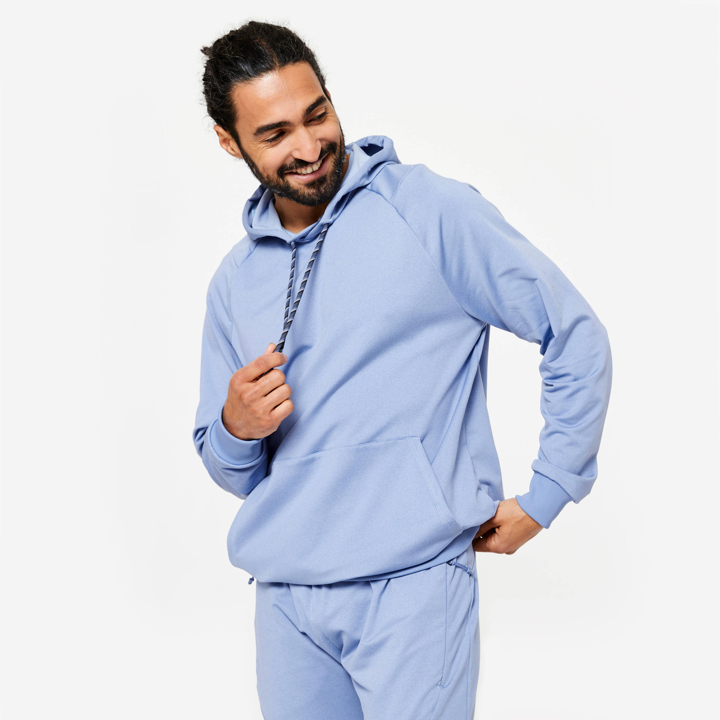 Unisex Fitness Breathable Sweatshirt - Blue -  1