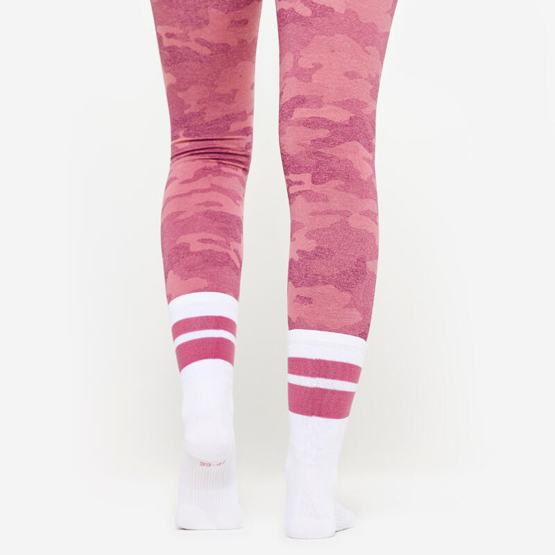 Sportsocken Herren hoch - rosa