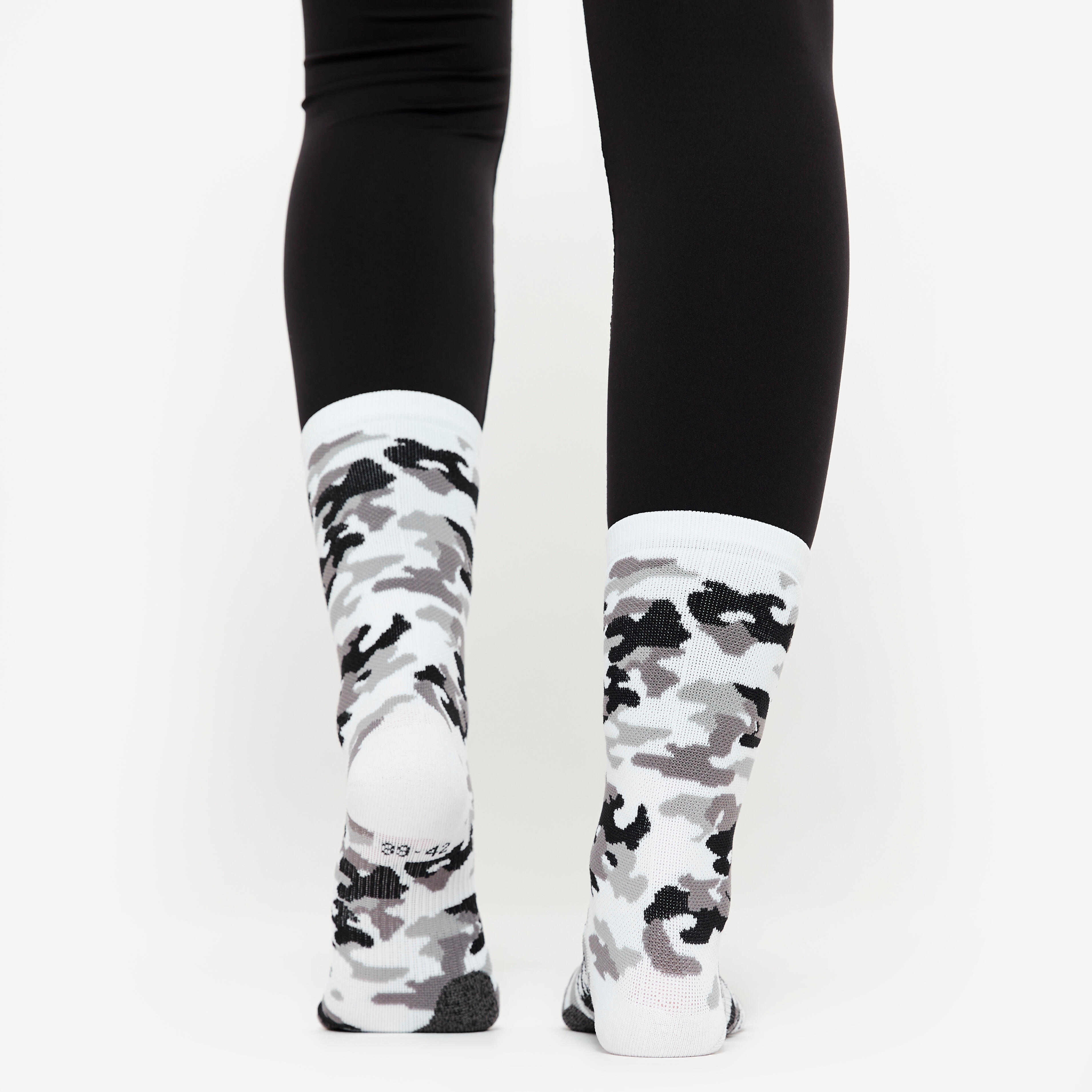 Gym Mid-Height Socks 2-Pack - DOMYOS