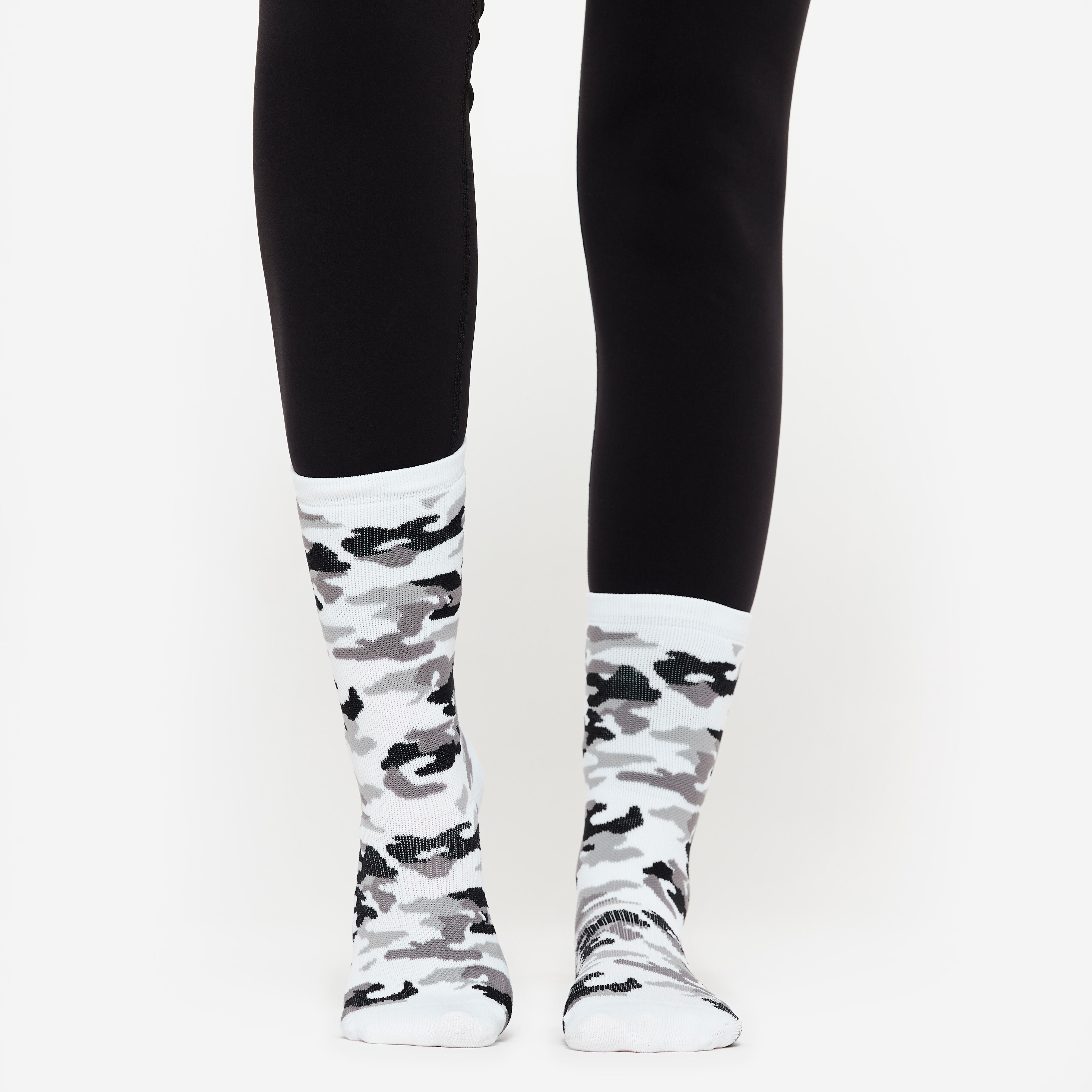 Gym Mid-Height Socks 2-Pack - DOMYOS
