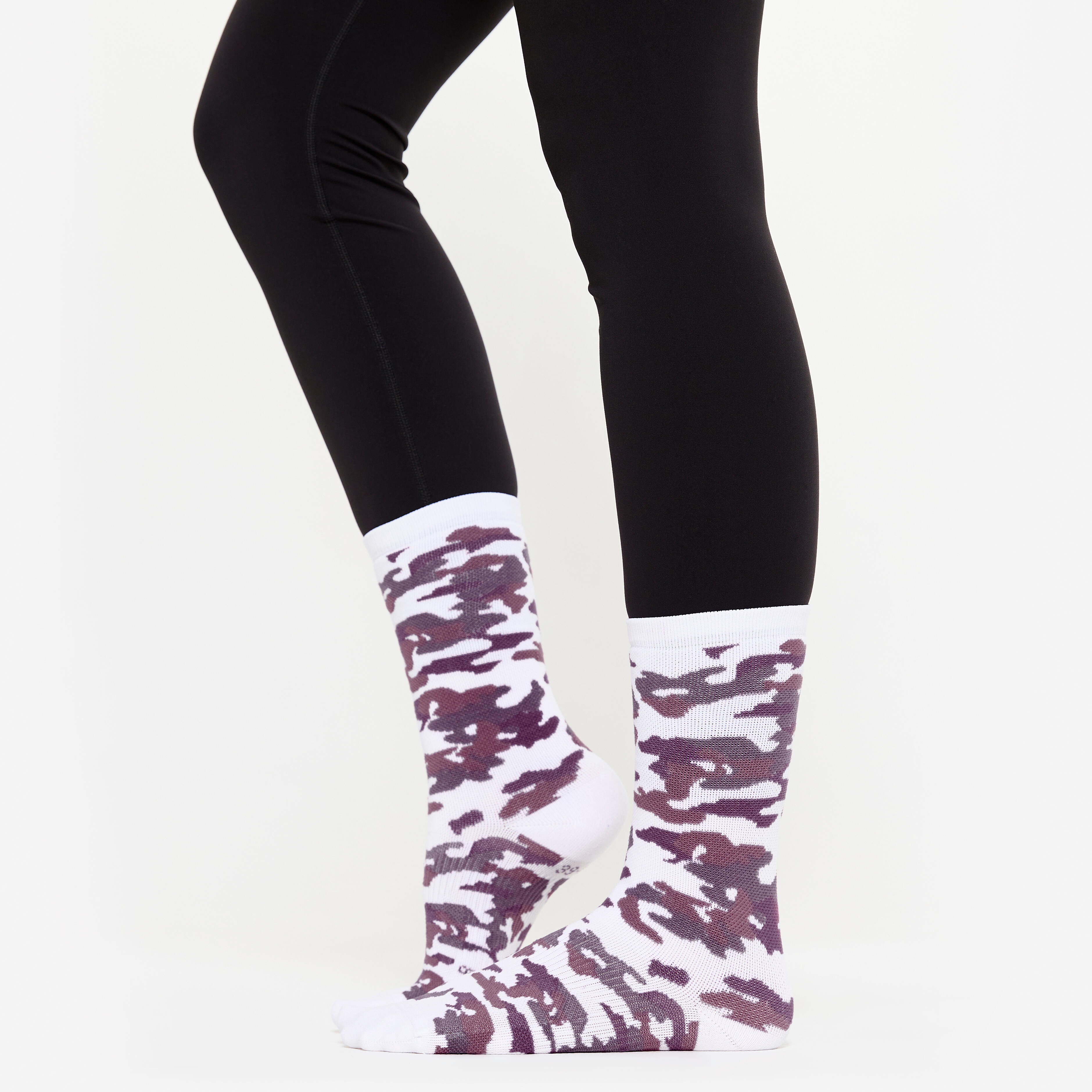 Gym Mid-Height Socks 2-Pack - DOMYOS