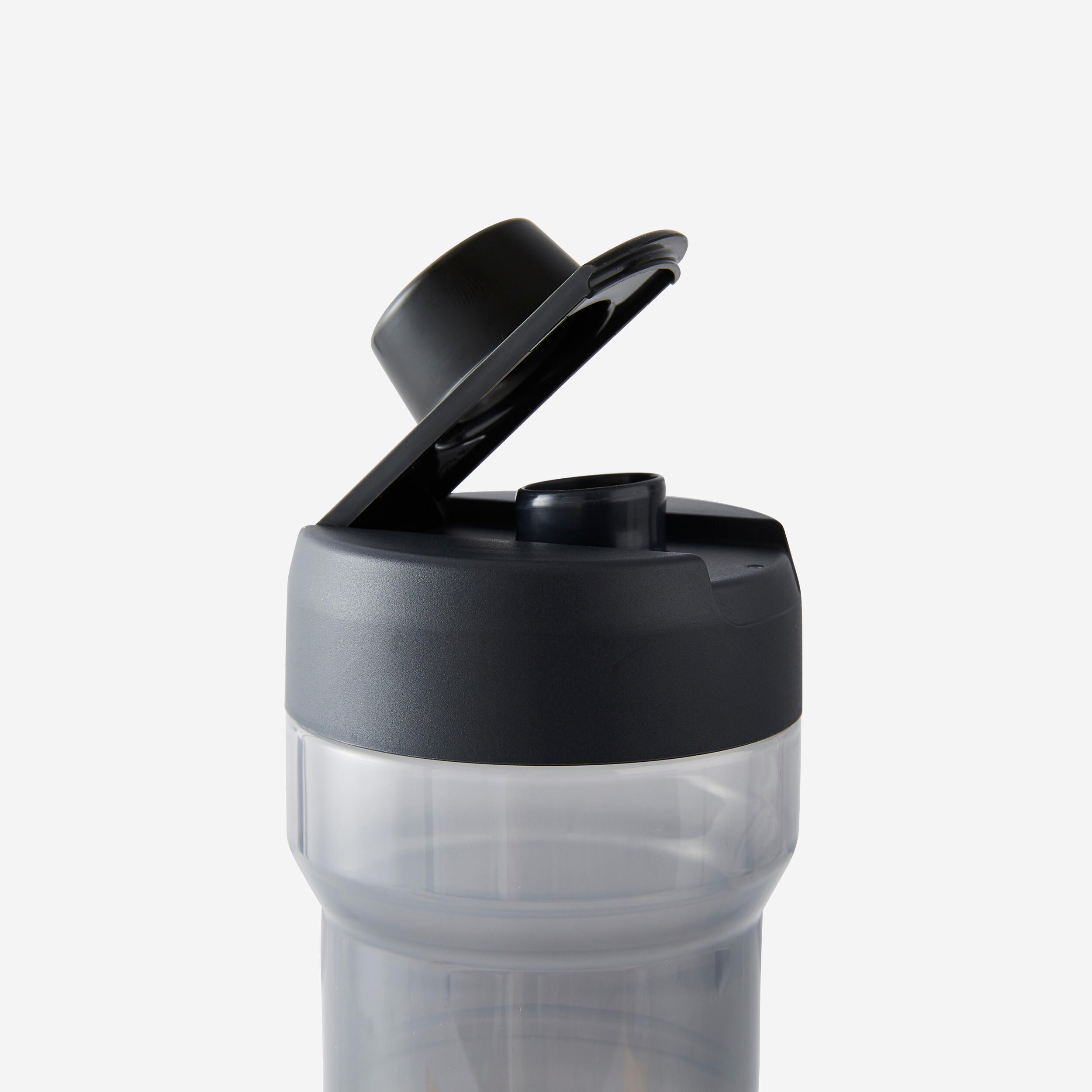 500 mL Training Water Bottle - 100 Black - DOMYOS