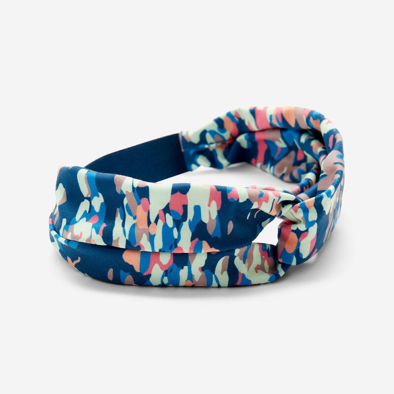 Bandeau élastique cheveux femme, multicolore