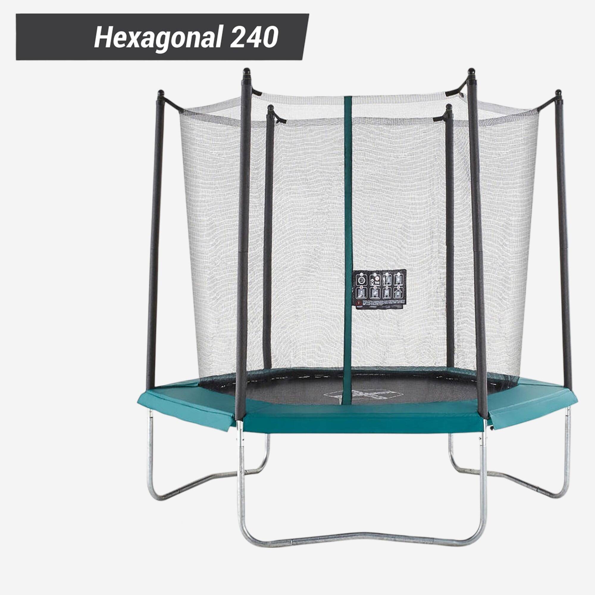 Bottom Post Spare Part for Hexagonal 240 / Octagonal 300 Trampoline -  2