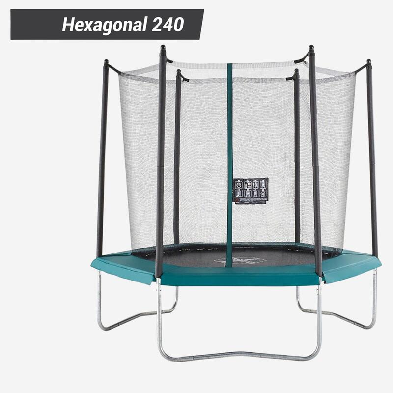 Onderste paal voor zeshoekige trampoline 240 / achthoekige trampoline 300