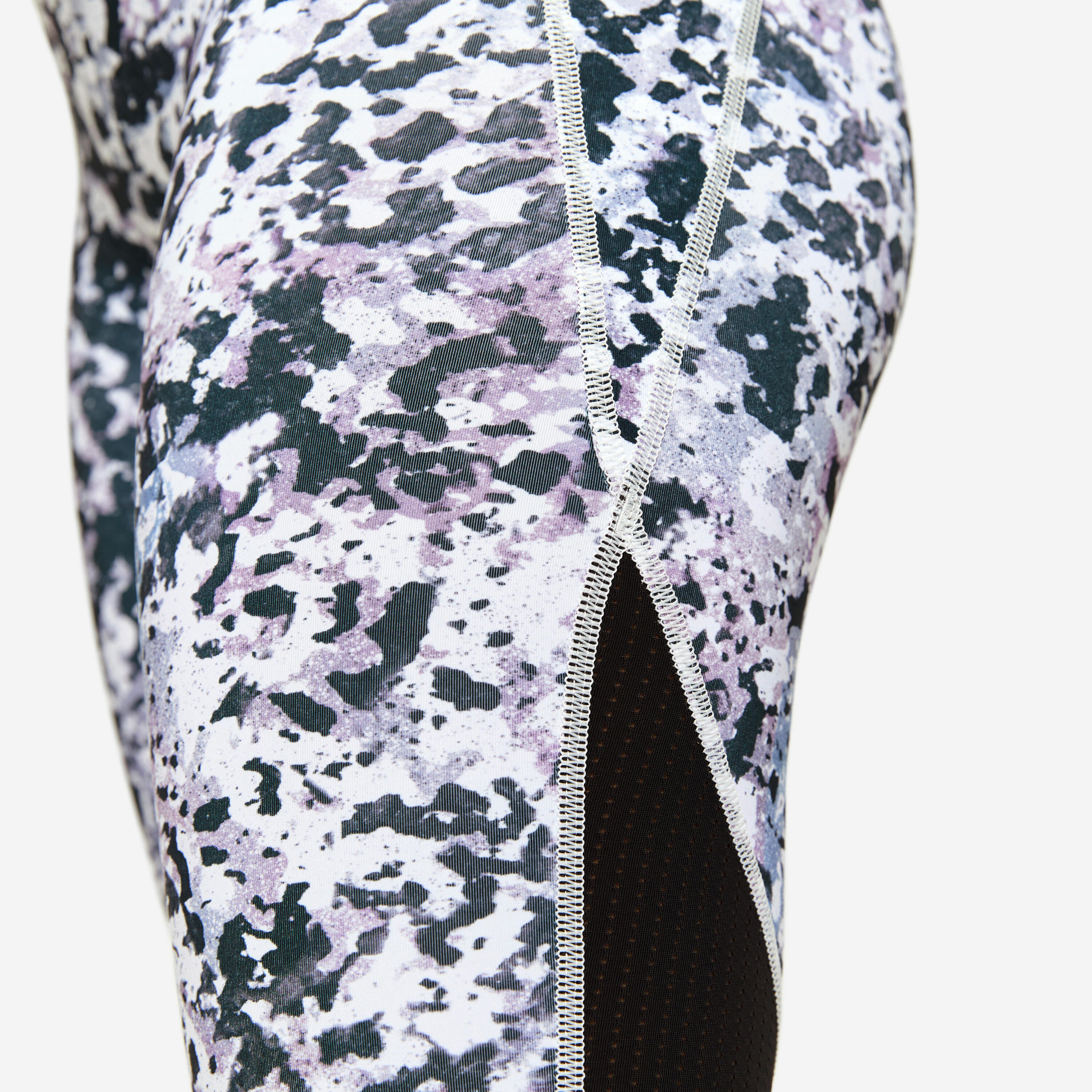 Női fitnesz leggings, magasított derekú, alakformáló - 500-as 7/9