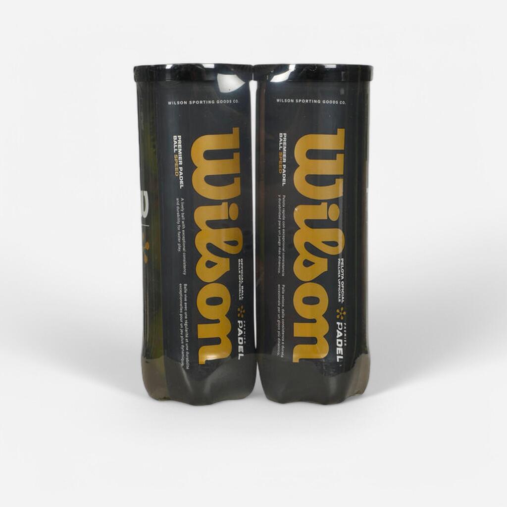Žoge Premier Padel Speed ​​pod tlakom - paket 2 tub s 3 žogicami