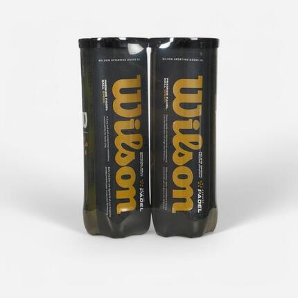 Padelbälle mit Druck Wilson - Premier Padel Speed 2×3