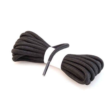 Lacets ronds pour chaussures de randonnée noir